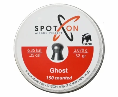 Пули пневматические Spoton Disechi Ghost 6.35 мм 2,07гр (150 шт)