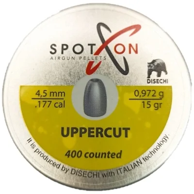 Пули пневматические Spoton Uppercut к. 4,5мм 0,97г (400 шт)
